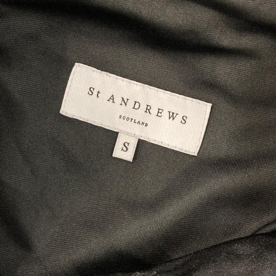 St ANDREWS セントアンドリュース インナー付スカート 総柄 ブラック系