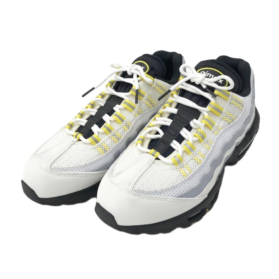 NIKE ナイキ AIR MAX 95 ESSENTIAL スニーカー ホワイト グレー  ブラック DQ3982-100 メンズ【中古】 NIKE（ナイキ） DQ3982-100 スニーカー AIR MAX 95 ESSENTIAL ホワイト