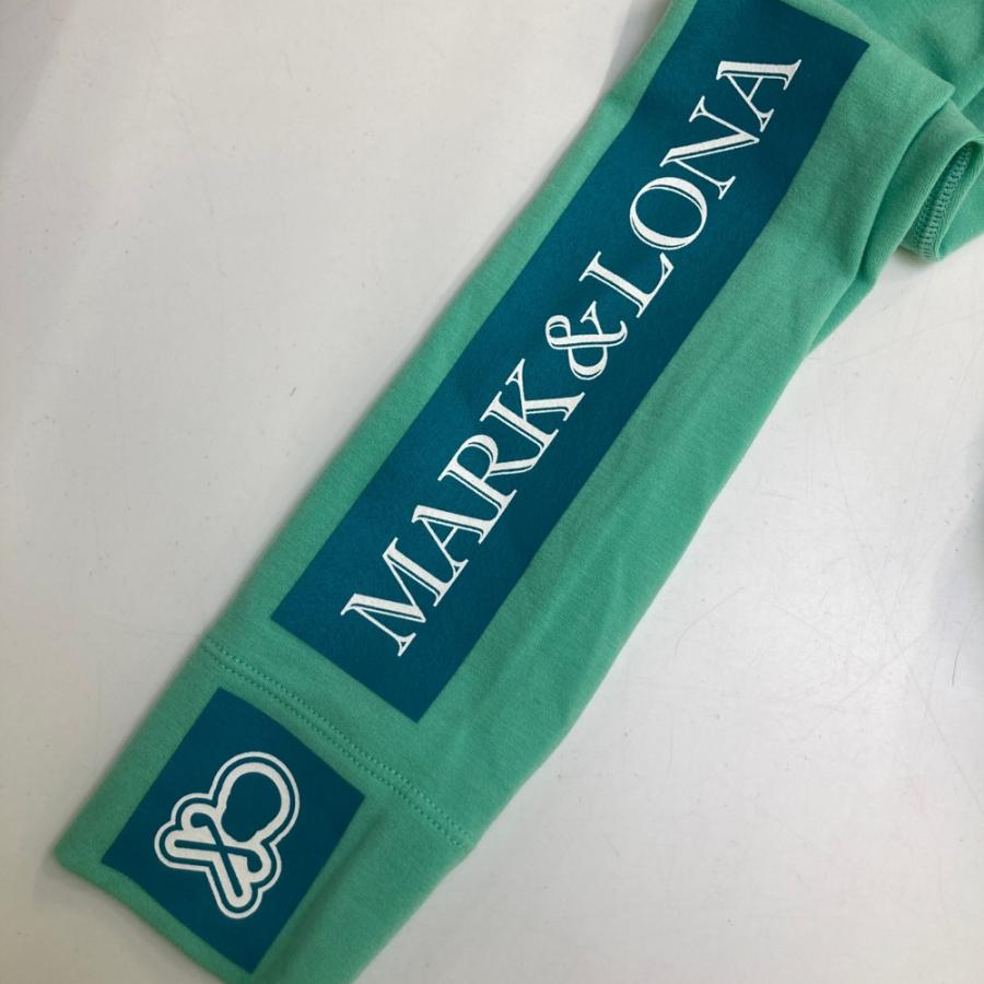 【新品】MARK\u0026LONA マークアンドロナ 2024年モデル ハイネック 長袖Tシャツ  グリーン系 38 ゴルフウェア レディース_4