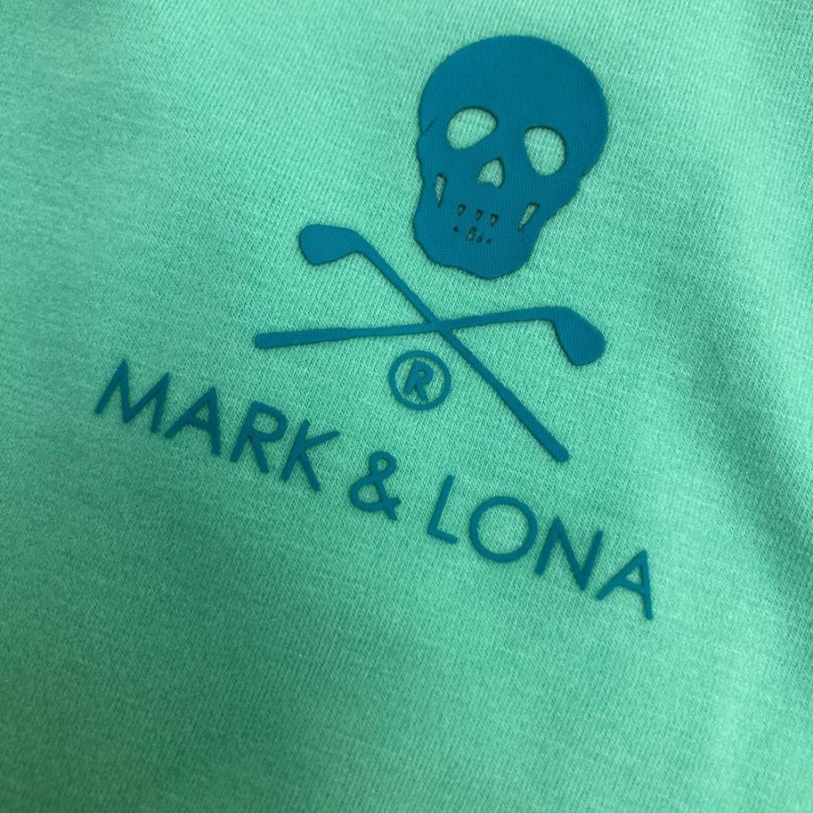 【新品】MARK\u0026LONA マークアンドロナ 2024年モデル ハイネック 長袖Tシャツ  グリーン系 38 ゴルフウェア レディース_5