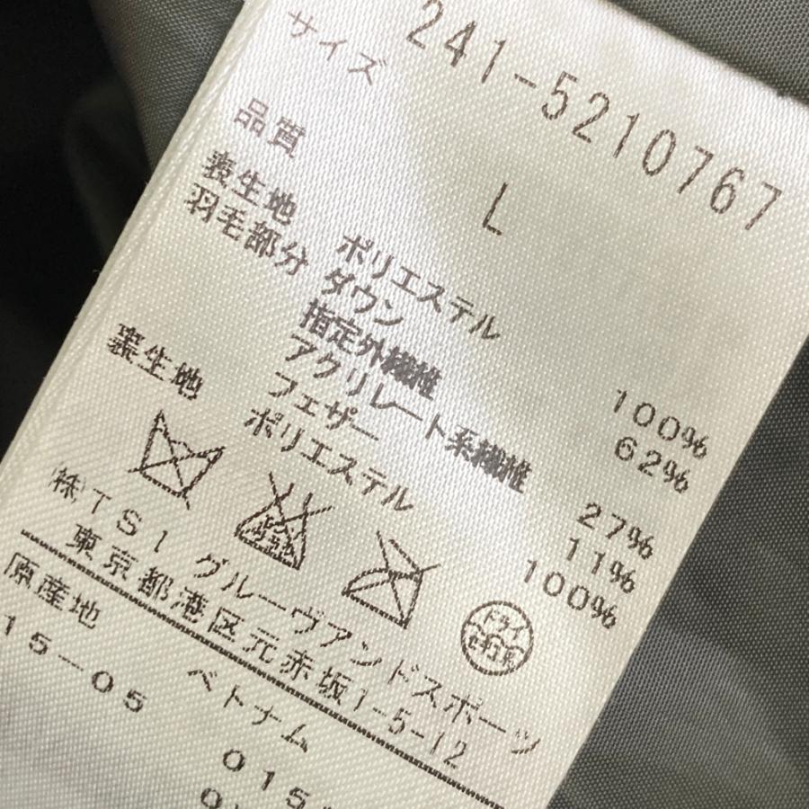 CALLAWAY キャロウェイ 2WAY ダウンジャケット 千鳥柄 レッド系 L