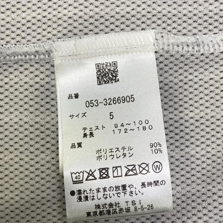 PEARLY GATES パーリーゲイツ ハイネック 長袖Tシャツ ロゴストライプ
