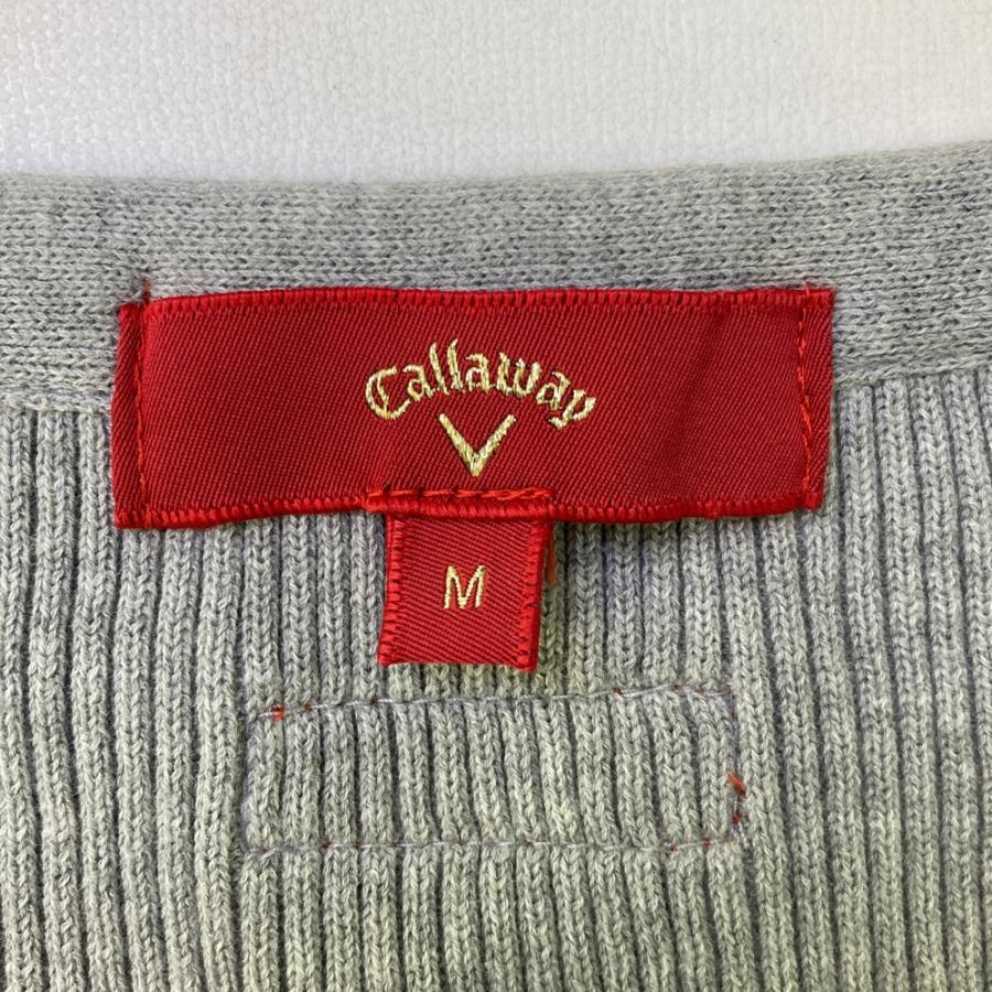 Callaway - キャロウェイ　レッドレーベル　ニットベスト CALLAWAY キャロウェイ レッドレーベル ニットベスト グレー系 M