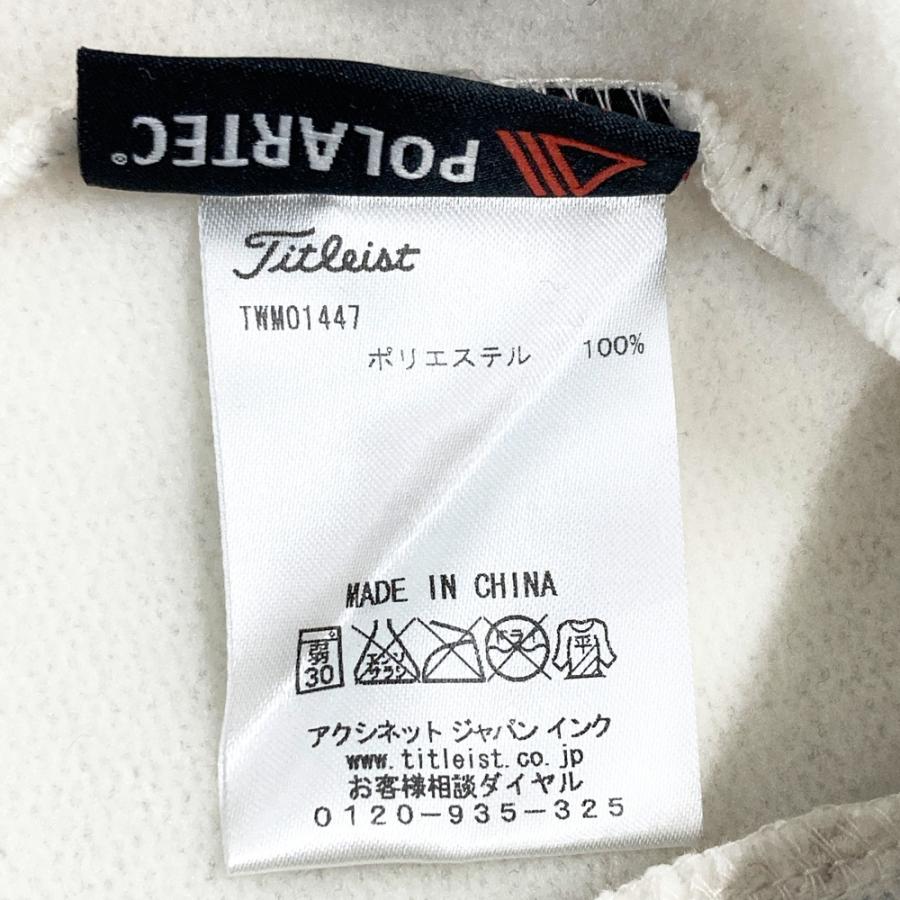 新品】TITLEIST タイトリスト ニット ジップジャケット ホワイト系 3L
