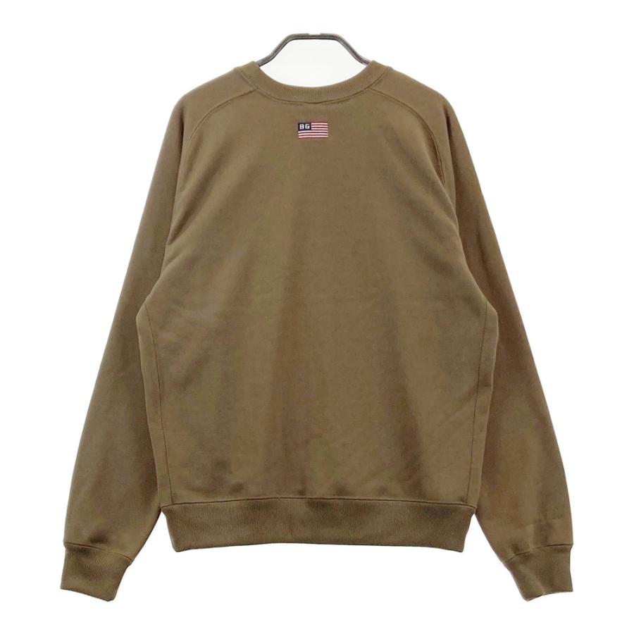 BRIEFING GOLF ブリーフィング ×mocT 長袖トレーナー ブラウン系 M 