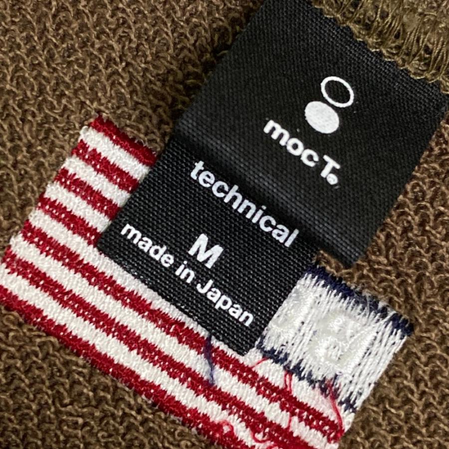 BRIEFING GOLF ブリーフィング ×mocT 長袖トレーナー ブラウン系 M 