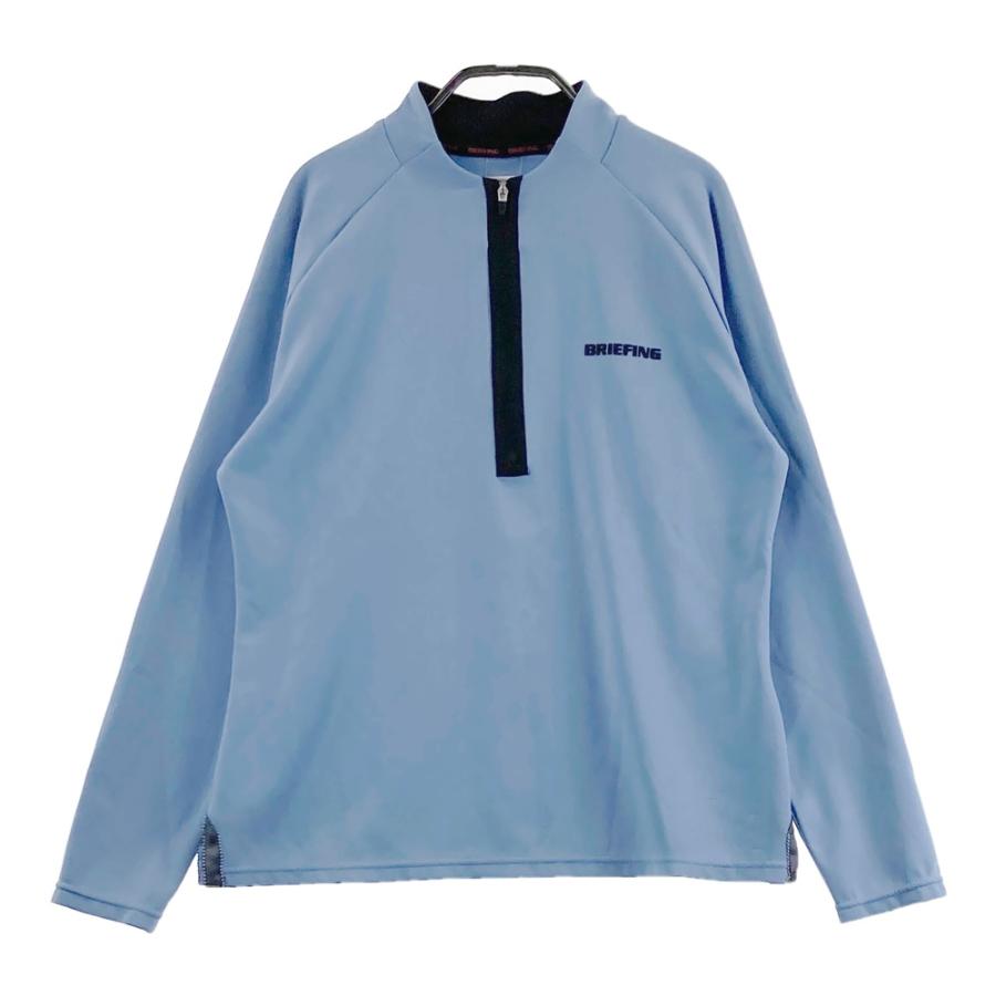 BRIEFING GOLF ブリーフィング 2024年モデル ハーフジップ 長袖Tシャツ 