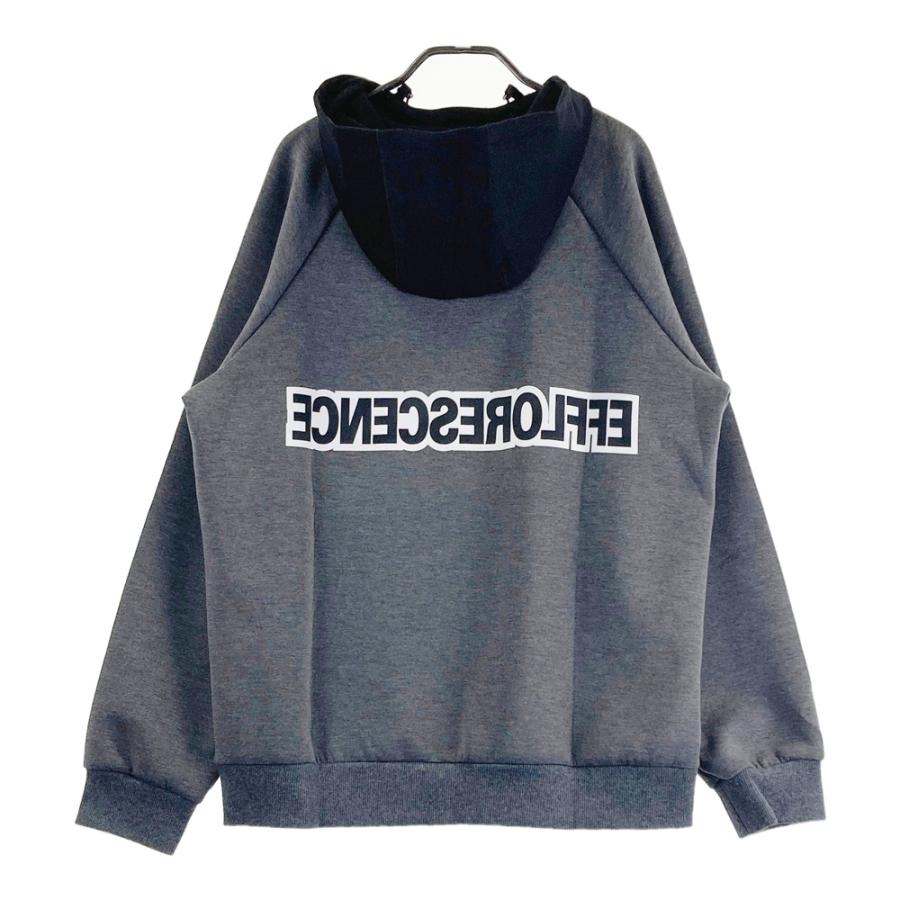 美品】EFFLORESCENCE エフロレッセンス 長袖パーカー グレー系 L