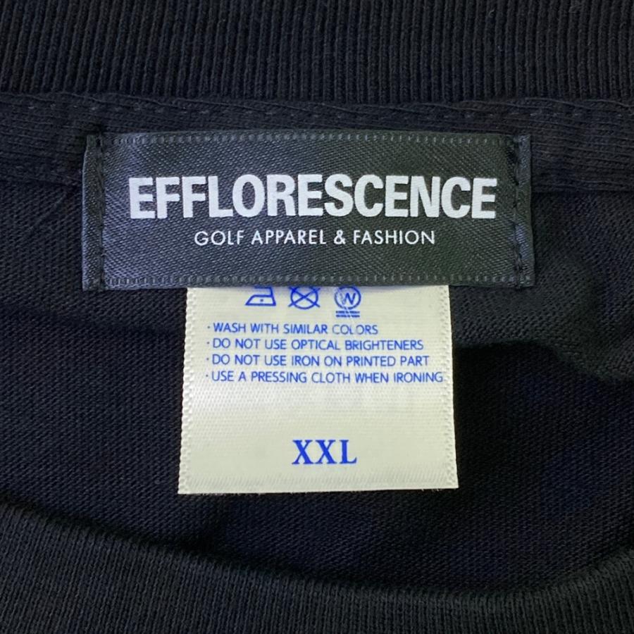 エフロレッセンス　Tシャツ 美品】EFFLORESCENCE エフロレッセンス 半袖Tシャツ ブラック系 XXL
