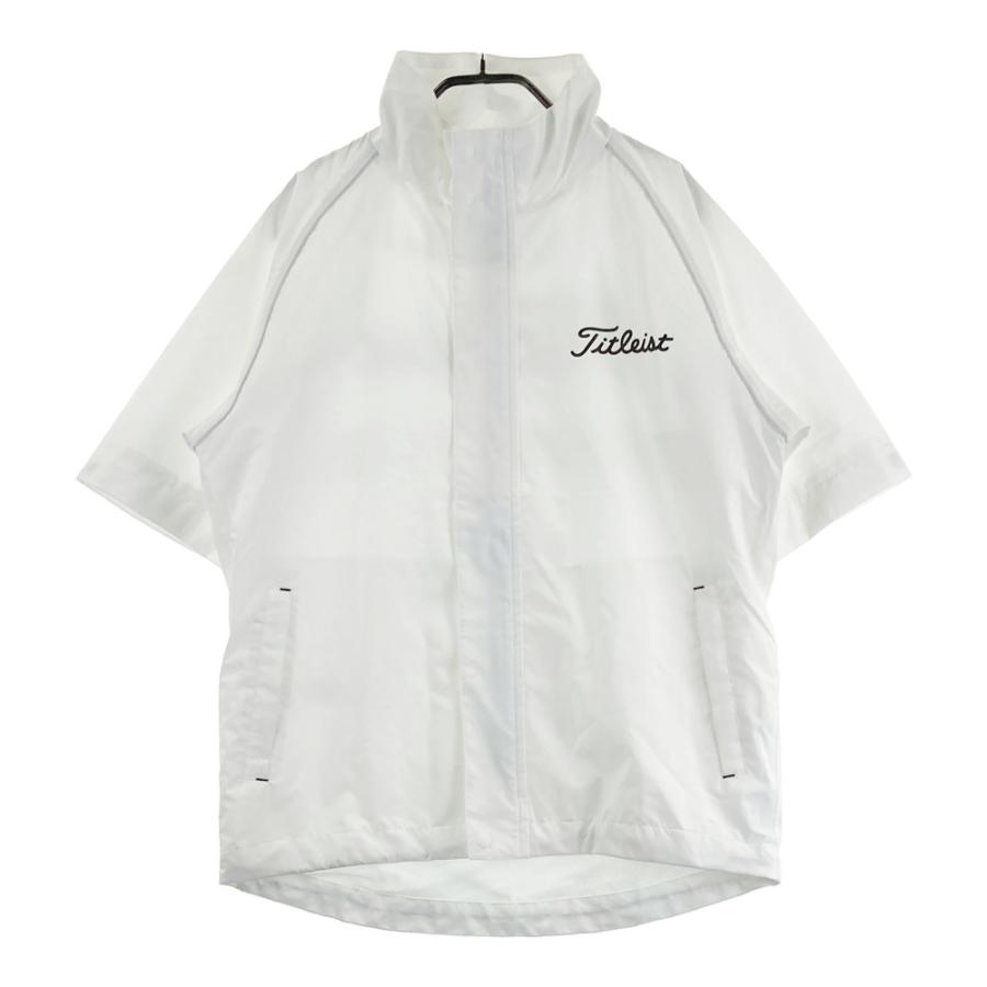 TITLEIST タイトリスト 裏メッシュ 半袖ジャケット ホワイト系 L 