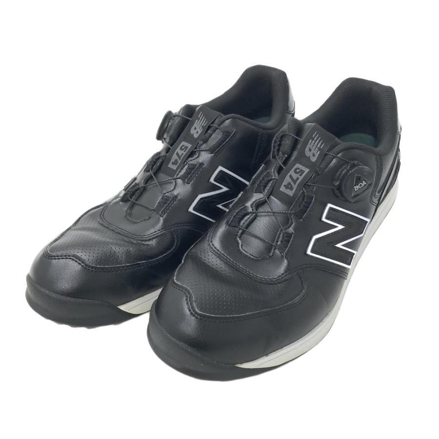 ニューバランスゴルフ　スパイクレスシューズ　UGBS574E　ブラック BOA NEW BALANCE GOLF ニューバランス UGBS574E ゴルフシューズ スパイク