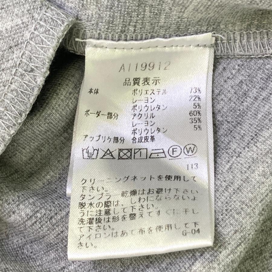 ARCHIVIO アルチビオ フード付 長袖ワンピース グレー系 38 ゴルフ