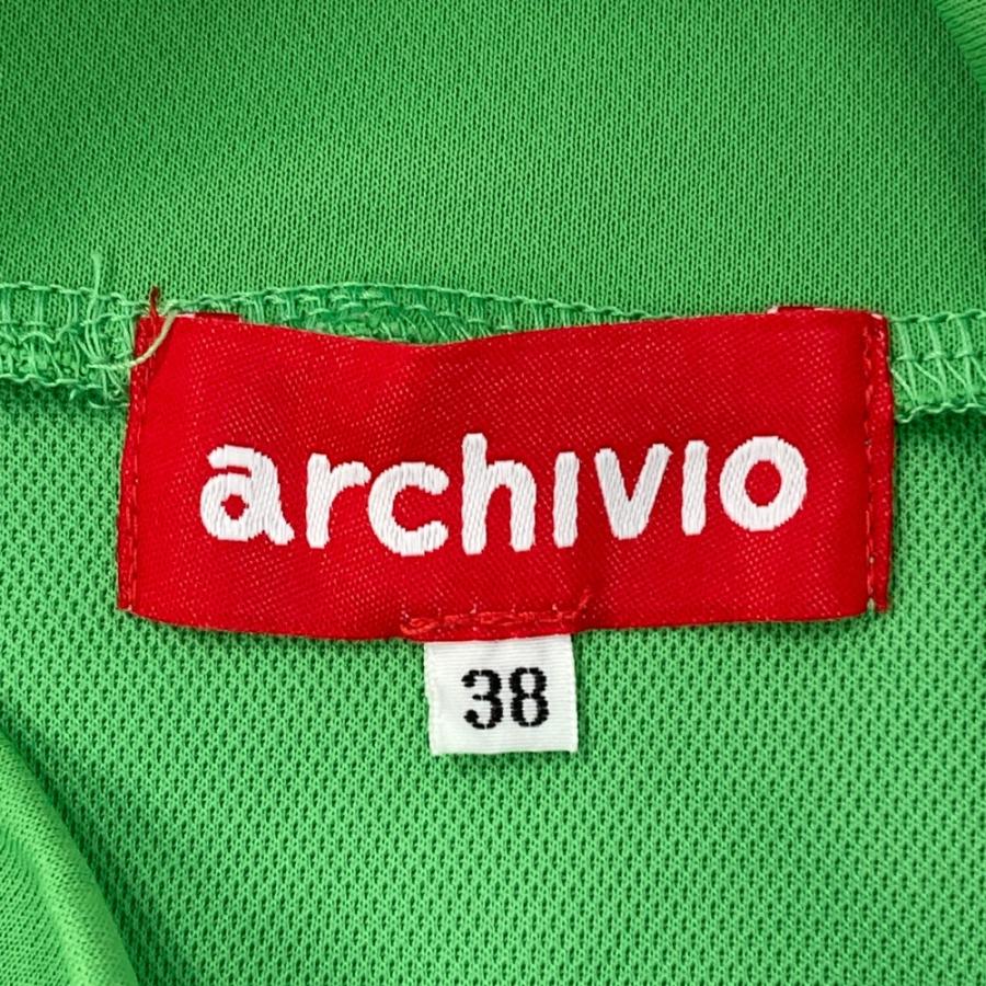 ARCHIVIO アルチビオ ハイネック 長袖Tシャツ グリーン系 38 ゴルフ