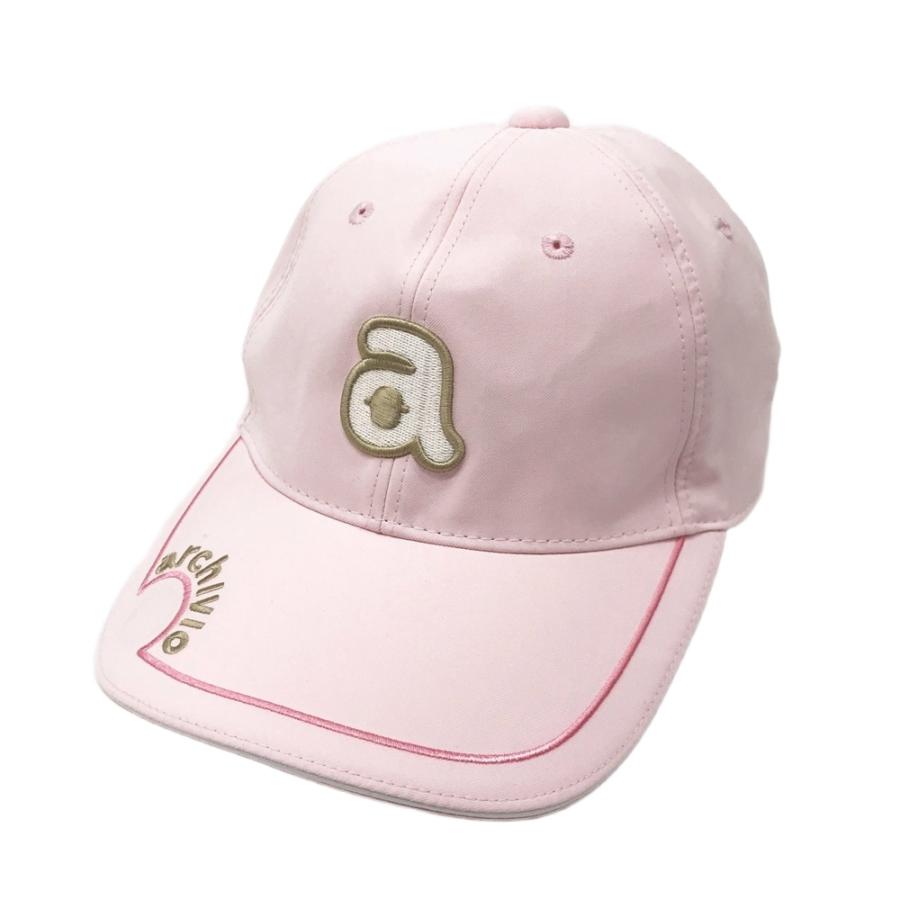 ARCHIVIO アルチビオ キャップ ピンク系 ゴルフウェア : ブランド古着