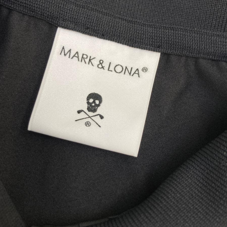 MARK&LONA マークアンドロナ 2025年 ノースリーブポロシャツ ブラック