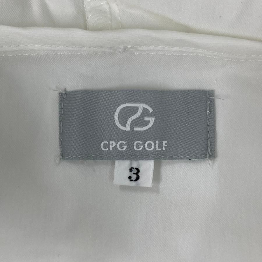【新品】CPG GOLF シーピージーゴルフ  ノースリーブ ワンピース  ホワイト系 3 ゴルフウェア レディース_3