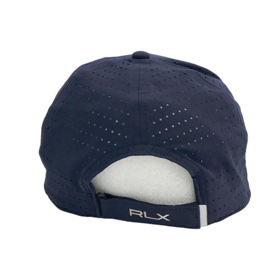 新品】RLX ラルフローレン メッシュキャップ ネイビー系 ONE SIZE
