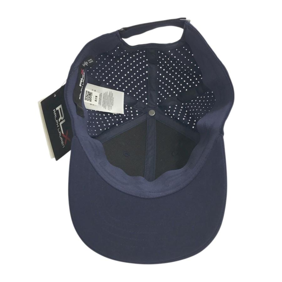 新品】RLX ラルフローレン メッシュキャップ ネイビー系 ONE SIZE