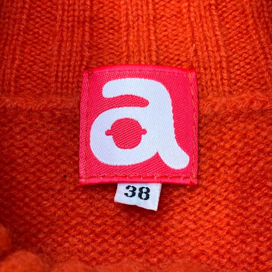 【新品未使用アルチビオ】カシミヤハイネックセーター38号 ARCHIVIO アルチビオ カシミヤ タートルネック 半袖ニットセーター