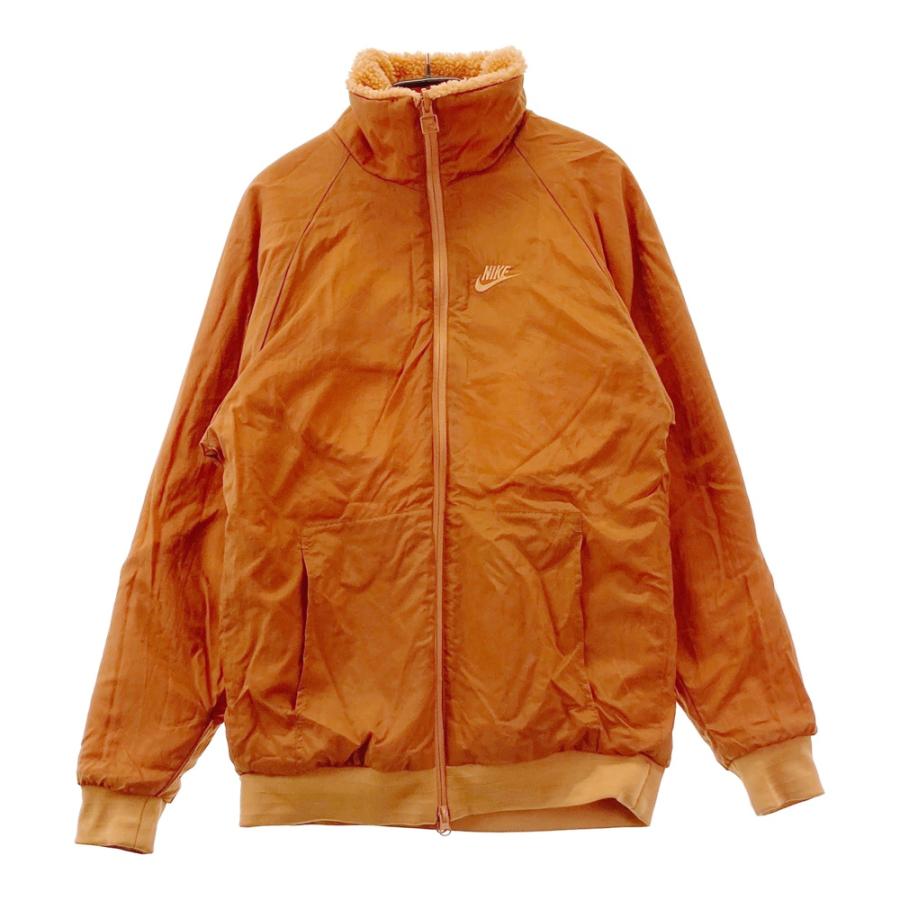 NIKE ナイキ BQ6546-808 ボアジャケット リバーシブル オレンジ系 S