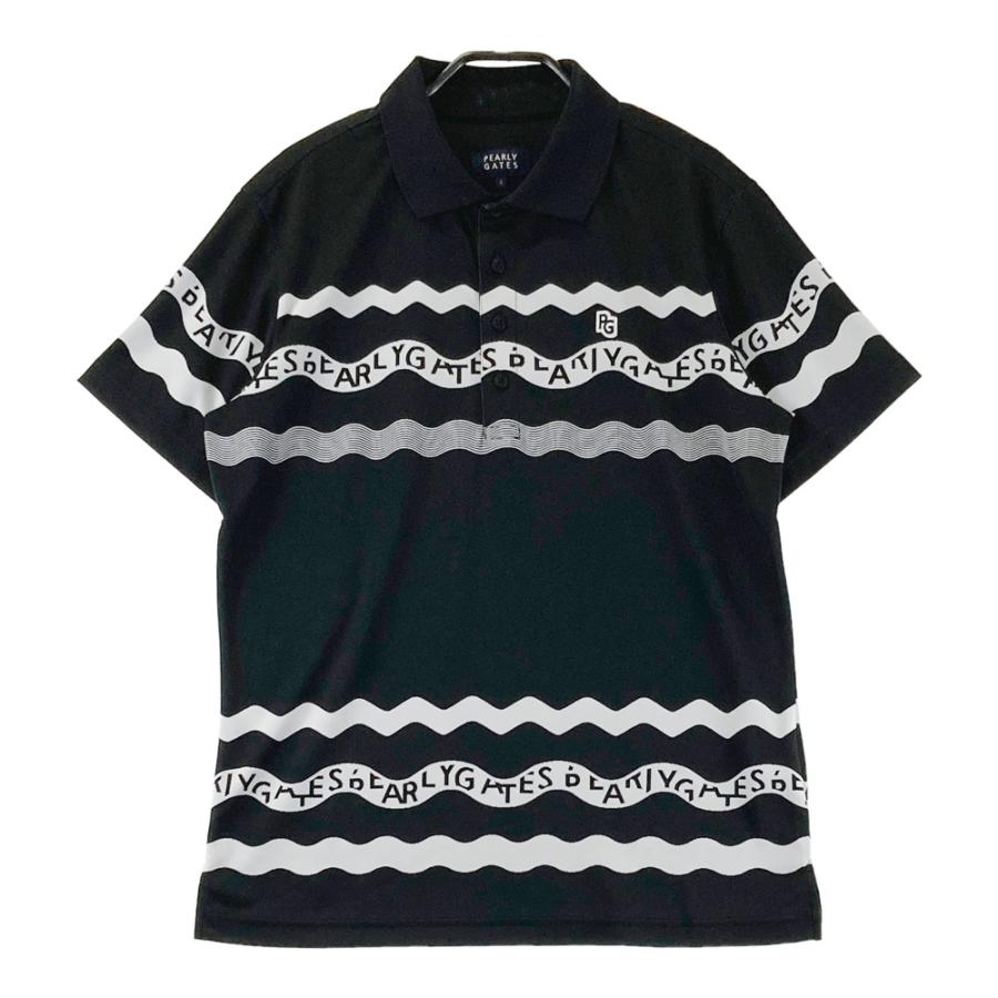 PEARLY GATES パーリーゲイツ 2025年モデル 半袖ポロシャツ ウェーブ