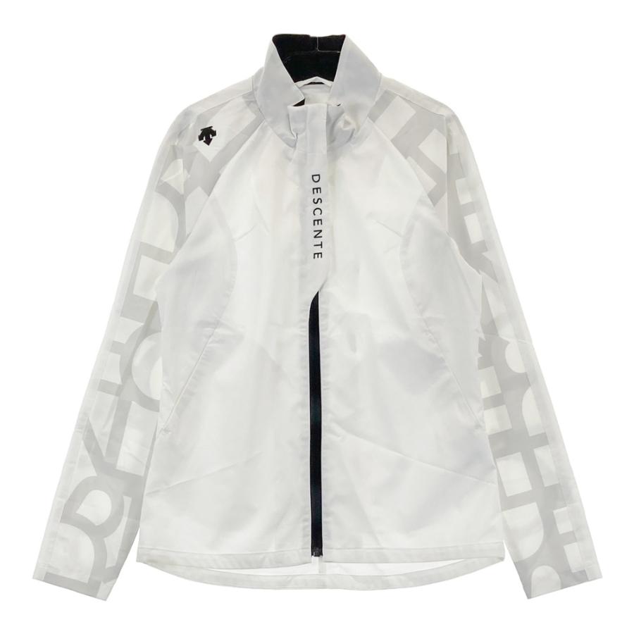 DESCENTE GOLF デサントゴルフ ジップジャケット ホワイト系 S ゴルフ