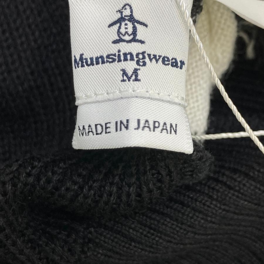 新品】MUNSING WEAR マンシングウェア ウール混 タートルネック ニット