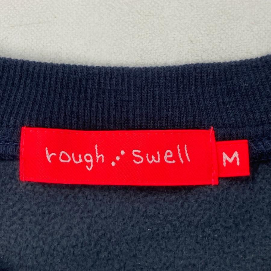 rough & swell Vネックフリースベスト ネイビー/グレー ROUGH&SWELL ラフアンドスウェル フリース Vネックベスト ネイビー系 M