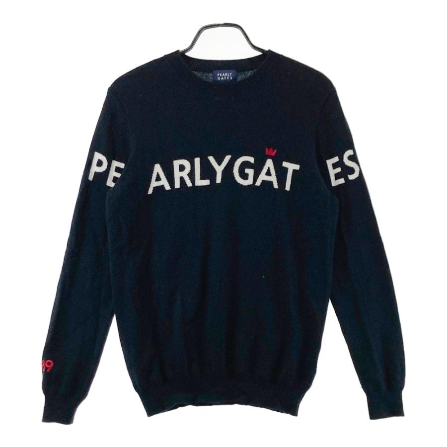 PEARLY GATES パーリーゲイツ カシミヤ ニット セーター ブラック系 4