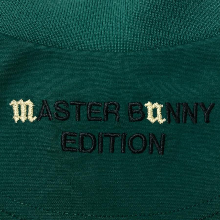 サイズ：1 MASTER BUNNY EDITION マスターバニーエディション 2025年モデル 上田桃子プロコラボ ハイネック長袖Tシャツ  グリーン系 [240101606231] ゴルフウェア レディース ストスト MASTER BUNNY EDITION（マスターバニーエディション） ×上田桃子 2025