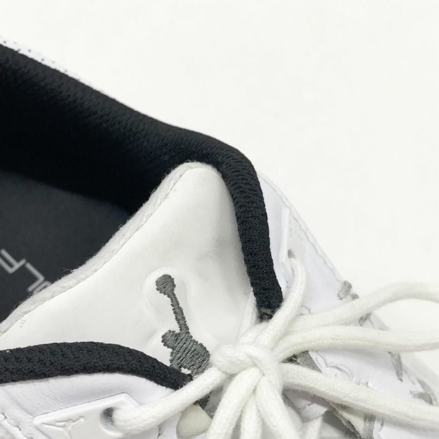 NIKE GOLF ナイキゴルフ FQ6642-102 JORDAN ADG 5 スパイクレスゴルフシューズ 総柄 ホワイト系 27.0 ゴルフウェア メンズの画像