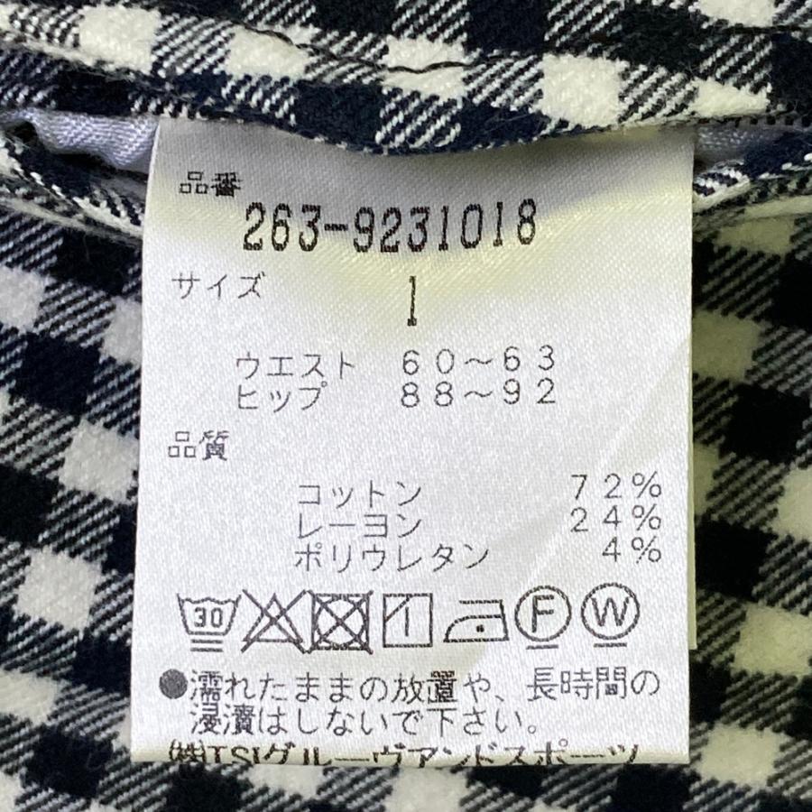 JACK BUNNY ジャックバニー ストレッチ ロングパンツ ギンガムチェック