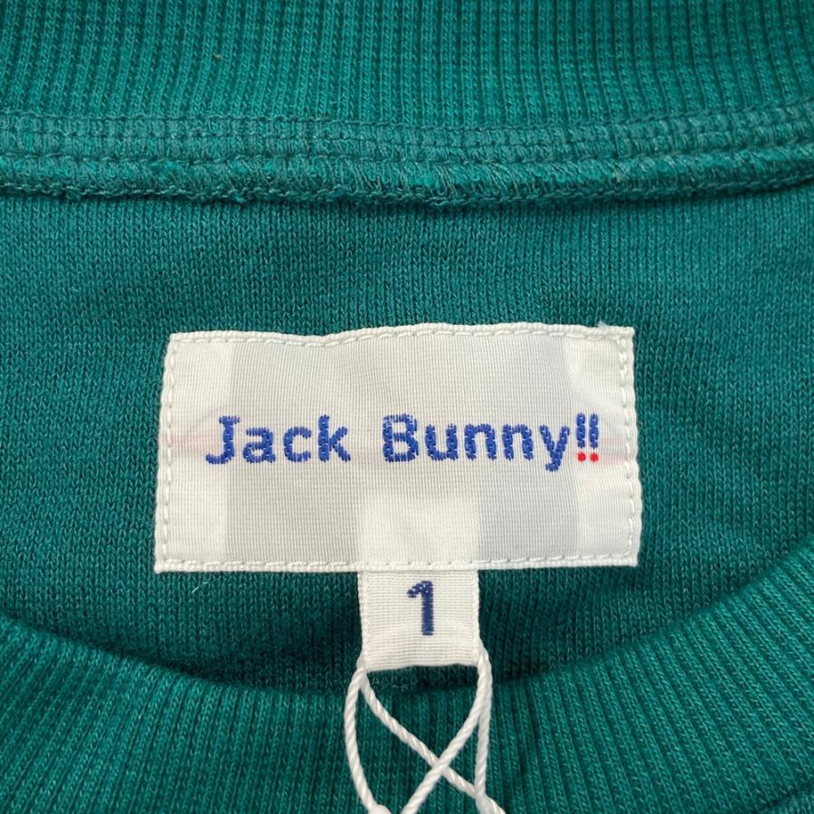 【新品】JACK BUNNY ジャックバニー ×ドラえもん 長袖 スウェットトレーナー  グリーン系 1 ゴルフウェア レディース_3