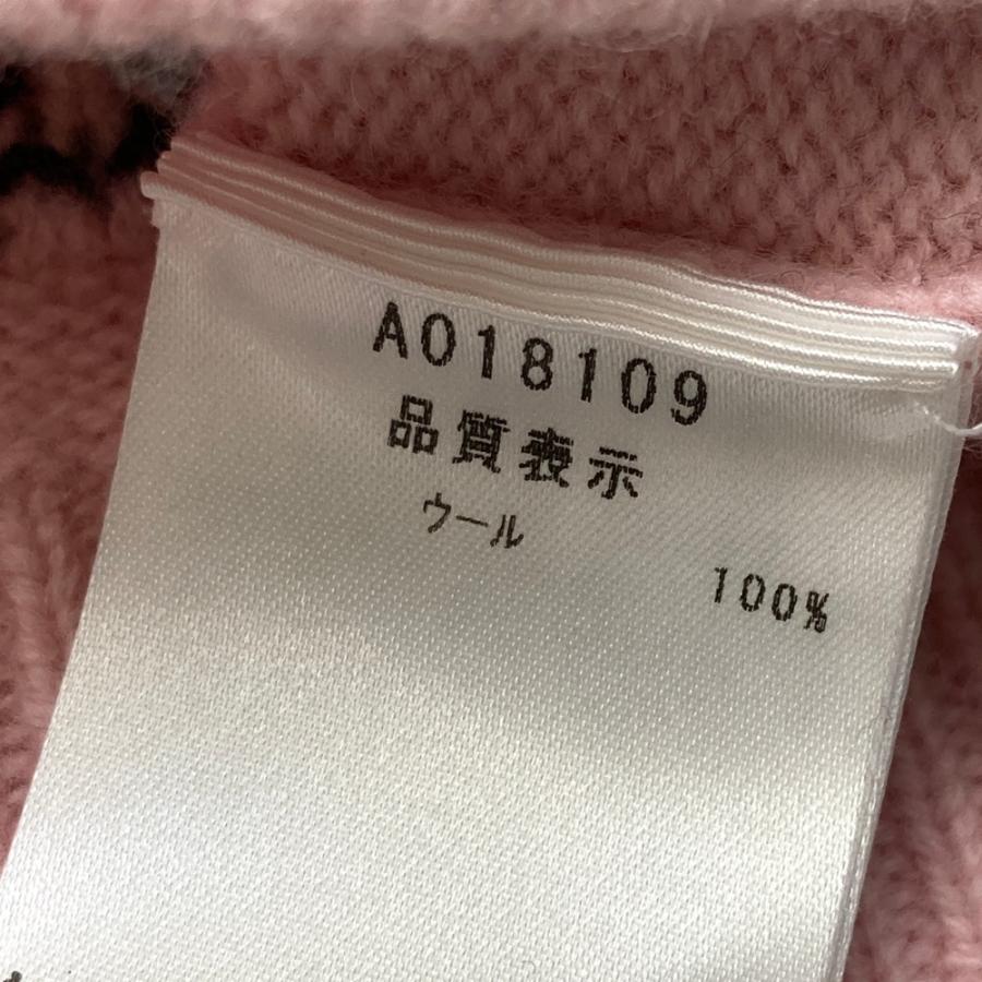 ARCHIVIO アルチビオ ニットセーター 総柄 ピンク系 36 ゴルフウェア
