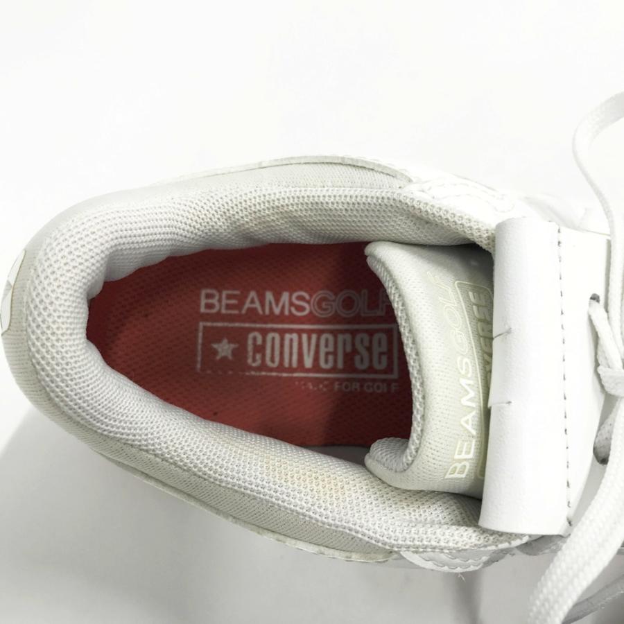 CONVERSE コンバース ×BEAMS GOLF ゴルフシューズ ホワイト系 24.5cm