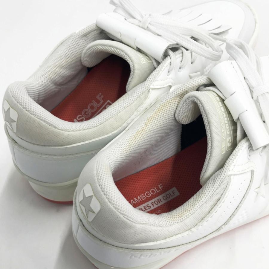 CONVERSE コンバース ×BEAMS GOLF ゴルフシューズ ホワイト系 24.5cm