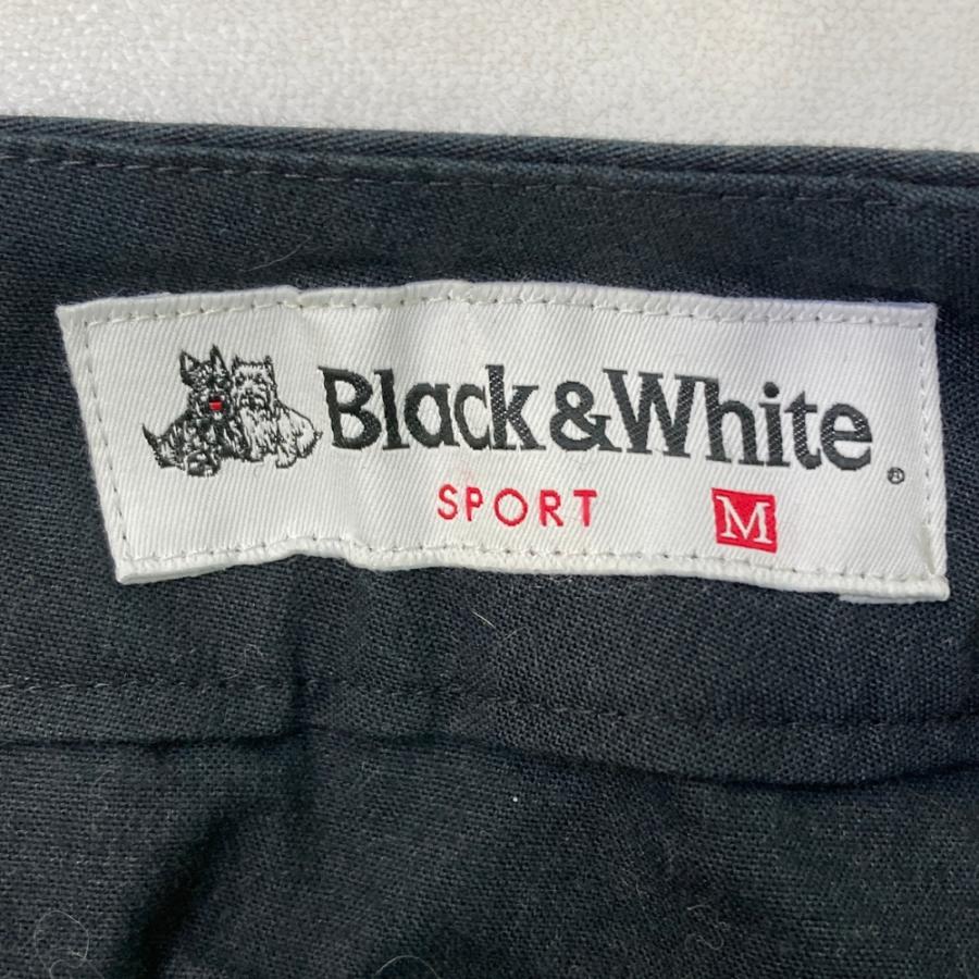 BLACK&WHITE ブラックアンドホワイト スカート ブラック系 M ゴルフ