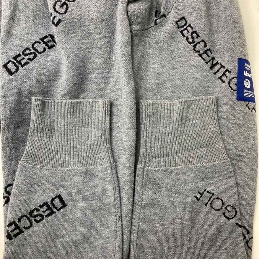 DESCENTE GOLF デサントゴルフ Move Sport ウール混 ハーフジップ
