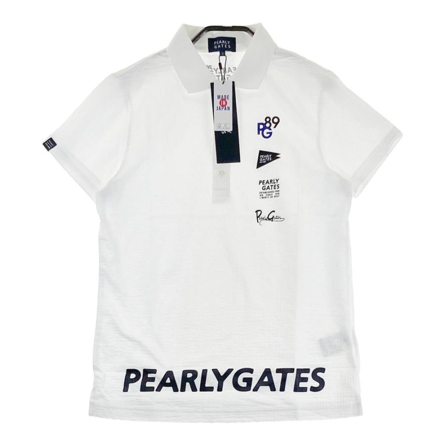 新品】PEARLY GATES パーリーゲイツ 055-3160554 半袖ポロシャツ シア 