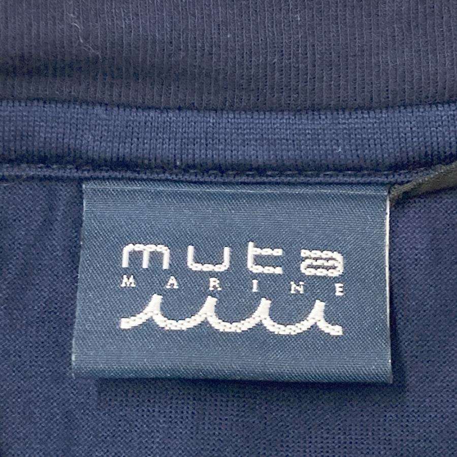 MUTA MARINE ムータマリン ハイネック半袖Tシャツ ネイビー系 6 ゴルフ