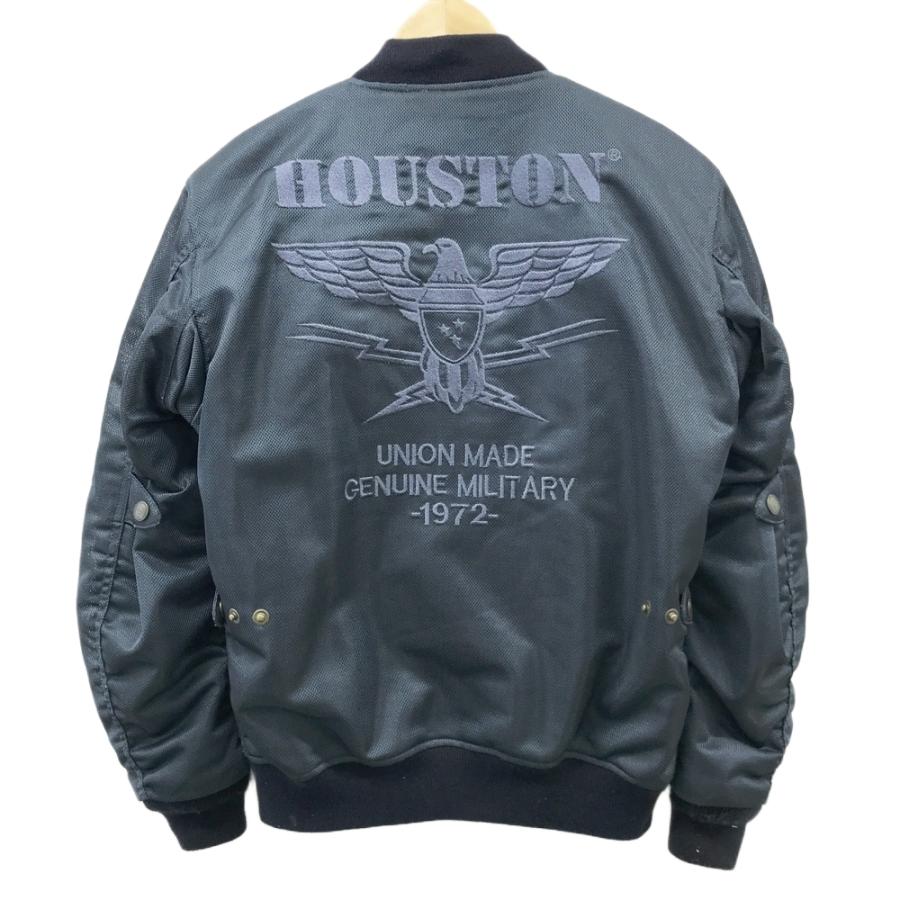 HOUSTON ヒューストン HTVA-2011S MA-1 メッシュ ライディング