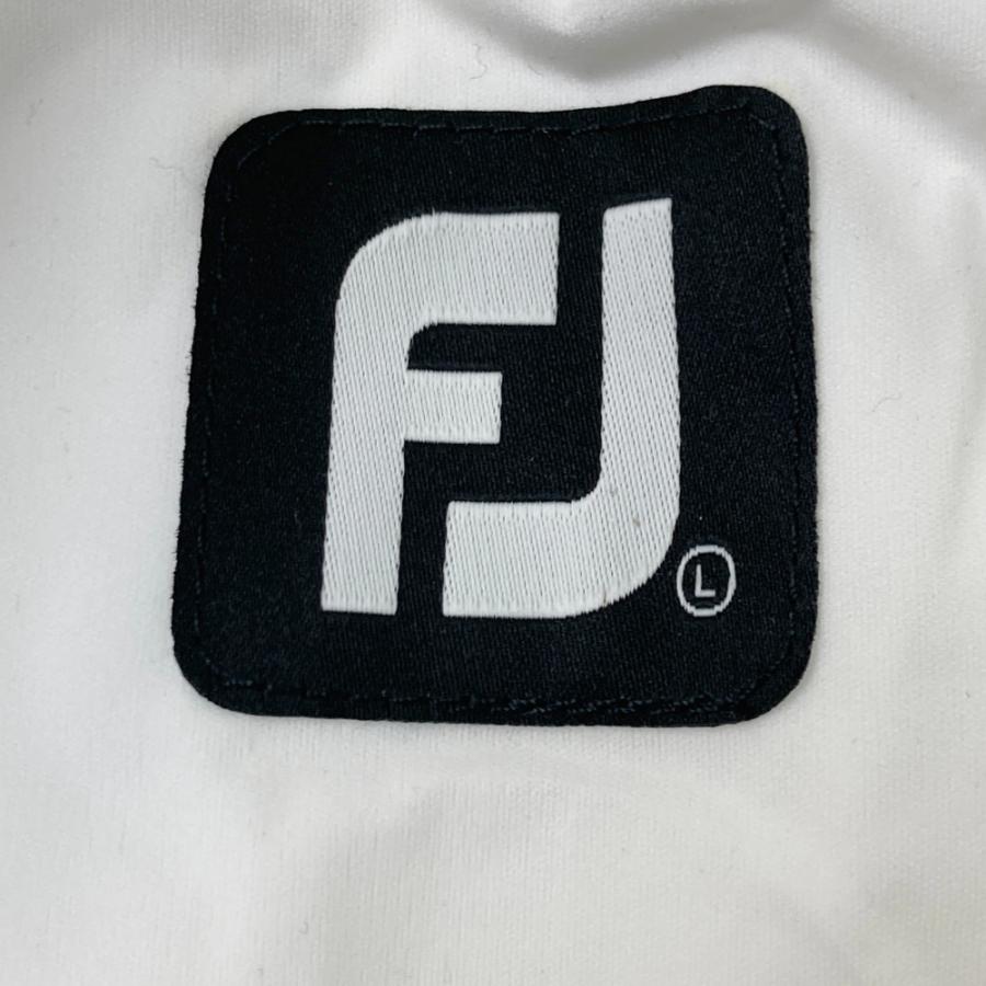 サイズ：L FOOT JOY フットジョイ  長袖ジップダウンジャケット  ホワイト系 [240101625105] ゴルフウェア メンズ ストスト 新品】FOOT JOY フットジョイ 長袖ジップダウンジャケット ホワイト系