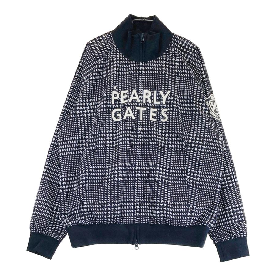パーリーゲイツ 千鳥格子柄 蓄熱ジップジャケット ゴルフウェア PEARLY GATES パーリーゲイツ 蓄熱 ジップジャケット 千鳥格子柄