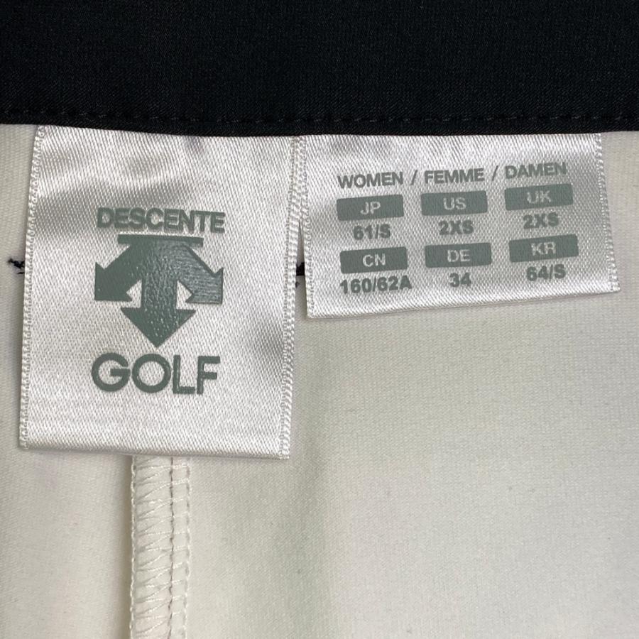 DESCENTE GOLF デサントゴルフ インナー付スカート ブラック系 S