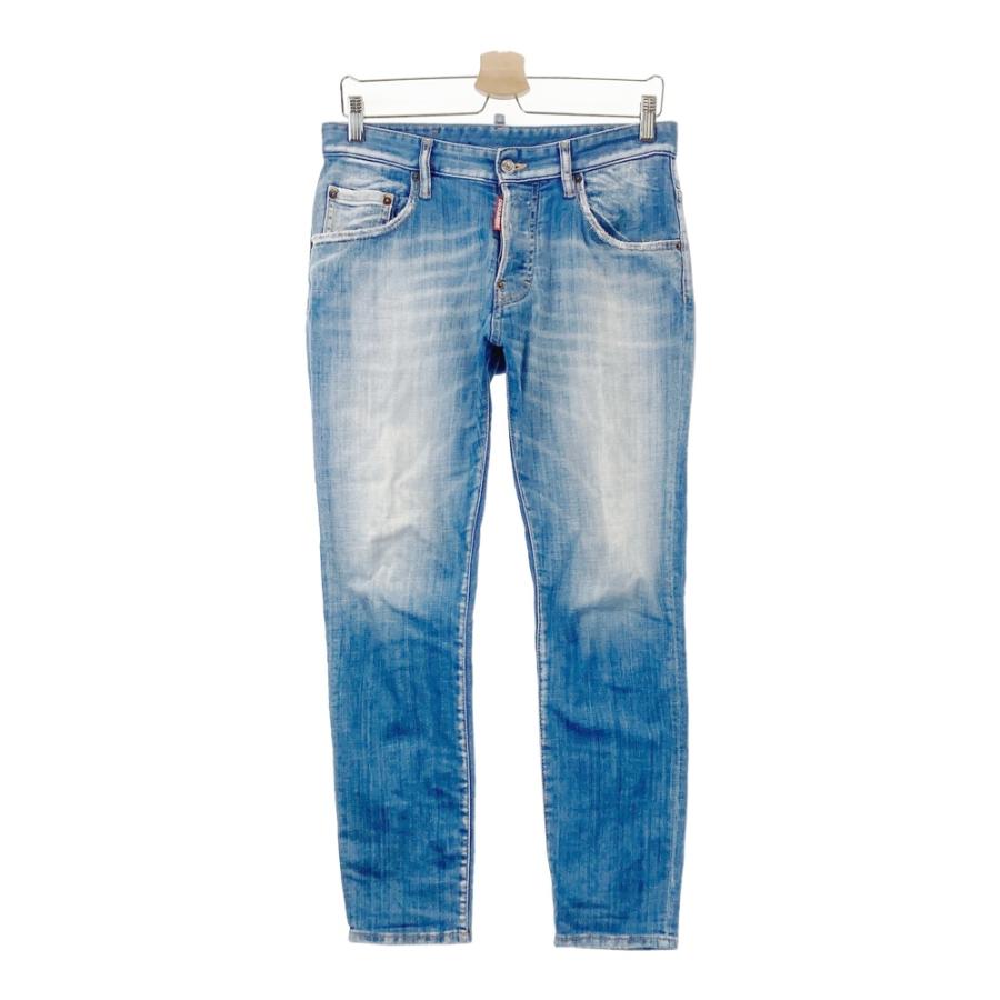 DSQUARED2 ディースクエアード ストレッチ デニムパンツ ダメージ加工
