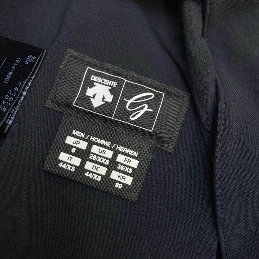 DESCENTE GOLF デサントゴルフ ストレッチ ロングパンツ ネイビー系 S