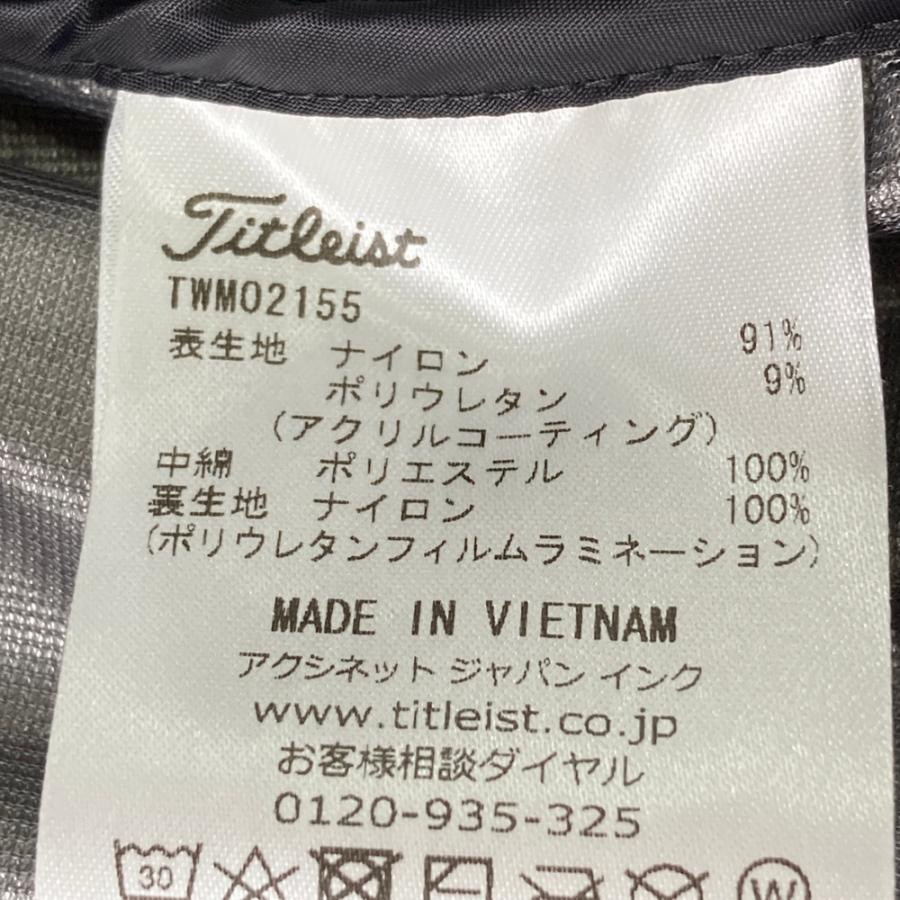 Titleist（タイトリスト） 中綿ジャケット ブルー系 M ゴルフウェア