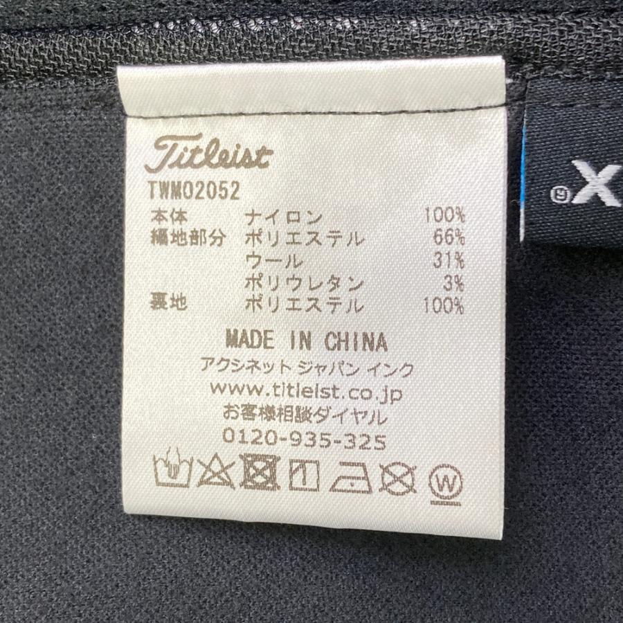 TITLEIST タイトリスト 切替ジップジャケット ブラック系 M ゴルフ
