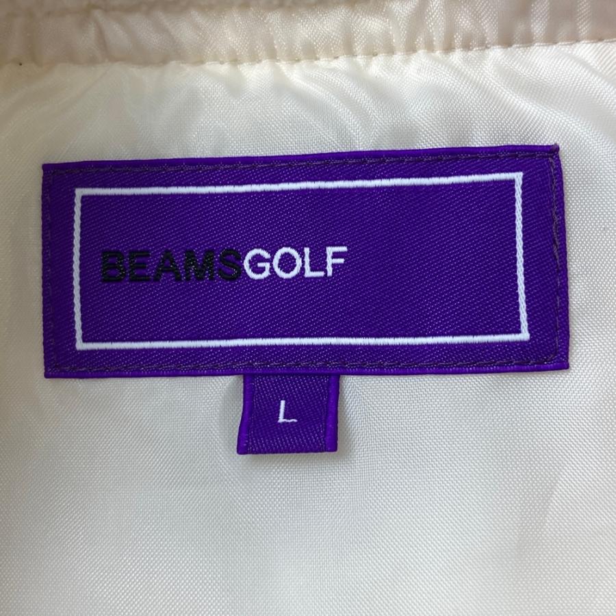 BEAMS GOLF ビームスゴルフ ポケッタブル ダウンベスト ホワイト 白
