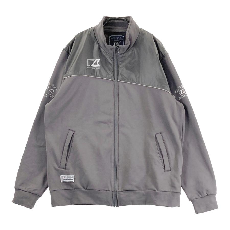 CUTTER&BUCK カッターアンドバック 裏起毛 ジップジャケット ブラウン 